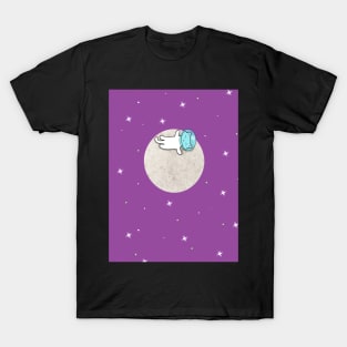 Cat on a moon T-Shirt